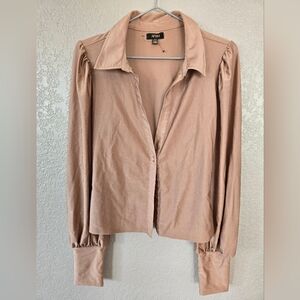 AFRM Zayne Top in Sienna, REVOLVE, Size M